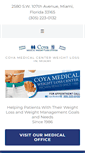 Mobile Screenshot of coyamedicalweightloss.com